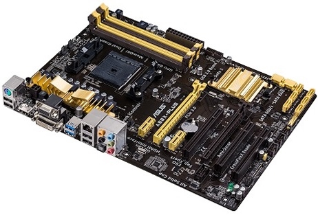 Asus AMD A88X-PLUS USB 3.1 A88X FM2+ DDR3 PCIE DSUB DVI HDMI ATX Retail