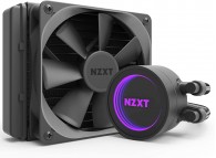 NZXT RL-KRM22-01 Kraken M22 120mm - AIO RGB Liquid Cooler - CAM Powered - Lighting for Intel / AMD - AER P120mm PWM Radiator Fan